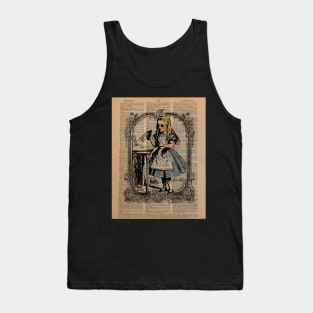 Alice in the library Tank Top